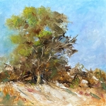 The-Lone-Tree-12x12 by Bob Bradshaw